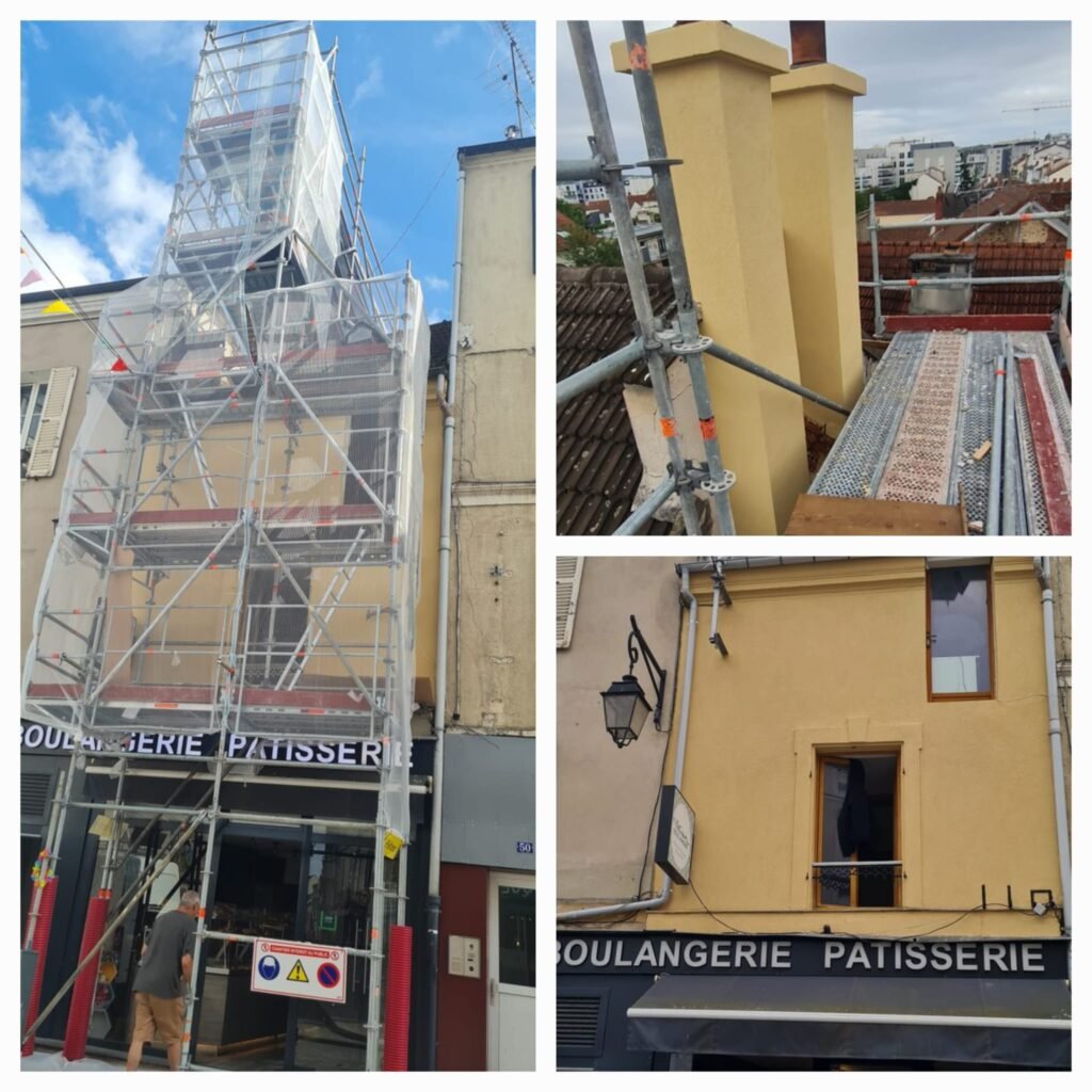 rénovation façade à reims