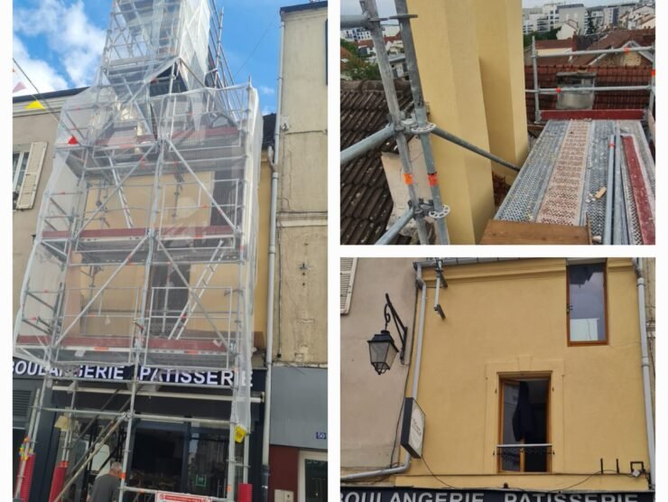 rénovation façade à reims